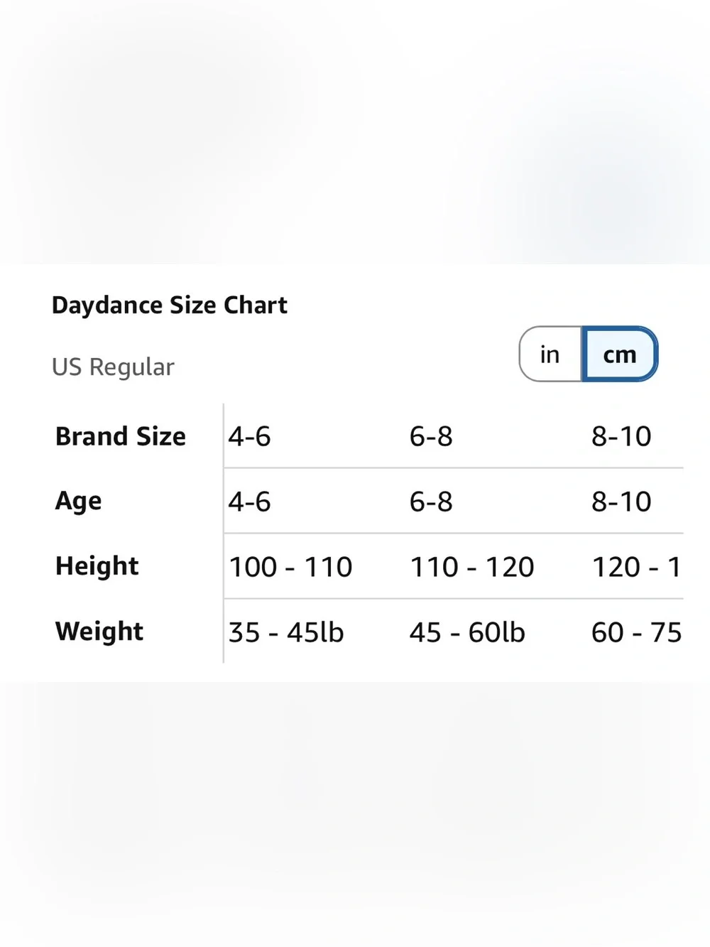 Daydance Dance Tights in Pink Size 6-8